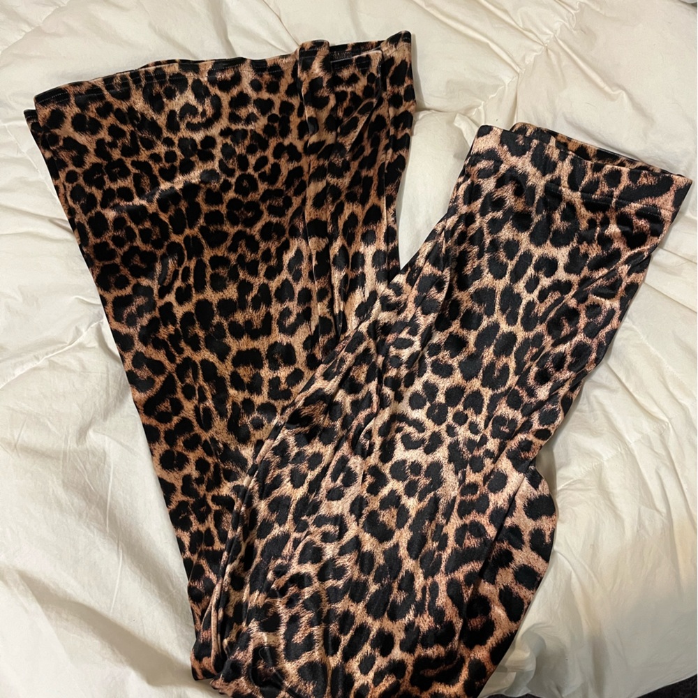 Blackmilk Clothing Flare cheetah print XL